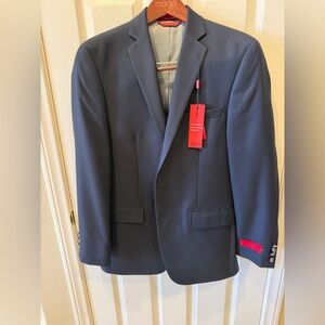 Alfani Men's Dark Navy Single-Breasted Blazer Slim Fit